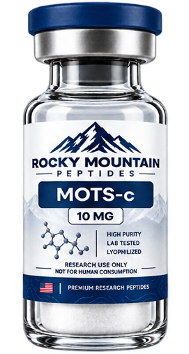 MOTS-c 10 mg research peptide vial