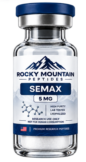 Semax research peptide vial
